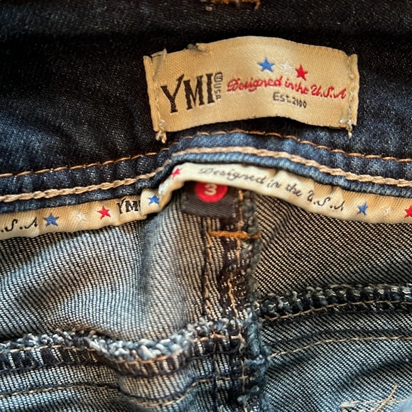 YMI Ripped Flare Jeans - Picture 4 of 5